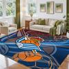 Real Sociedad FC Design Crystal Velvet Rug Soft Decorative Mat for Bedroom Entrance