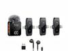 A100 Wireless Lavalier Microphone: Outdoor Use, Multi-Platform Streaming, Audio Recording, Noise Reduction, Includes Battery.