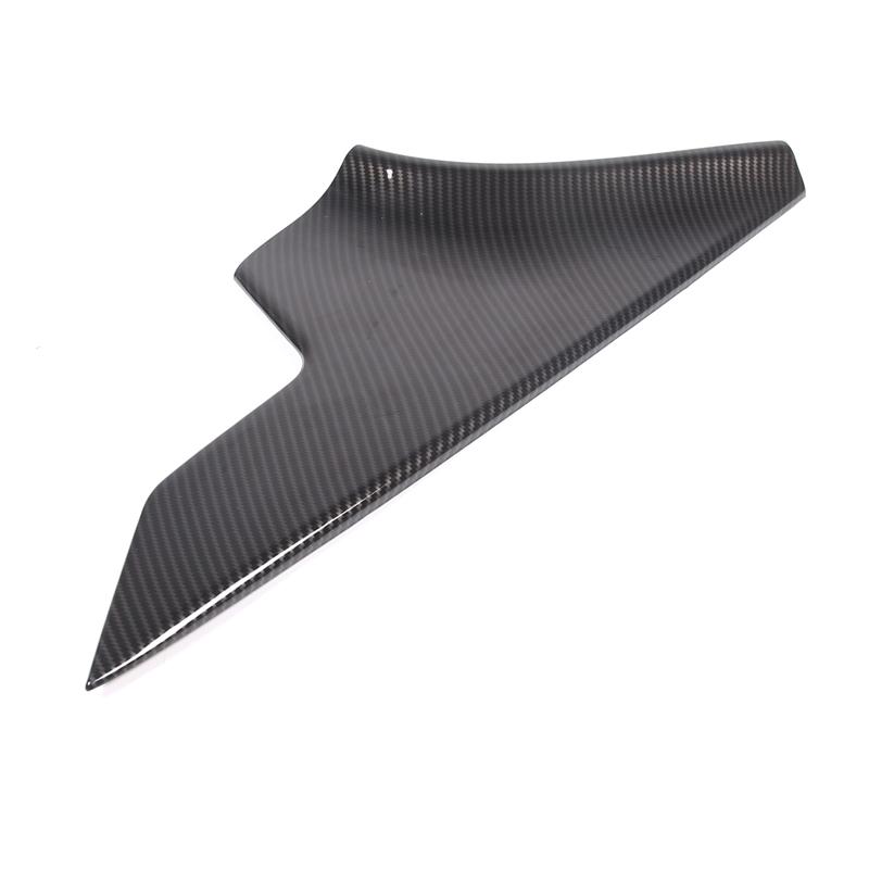 

ABS carbon fiber/Matte black For Jaguar F-Type 2013-2026 Passenger Seat Knee Protective Panel Cover Interior Accessories