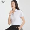 FAPAI Women's Short-Sleeved Business Commuter Shirt