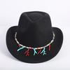 Popular children's fashion cute western cowboy hat, small rancher outdoor children's jazz hat