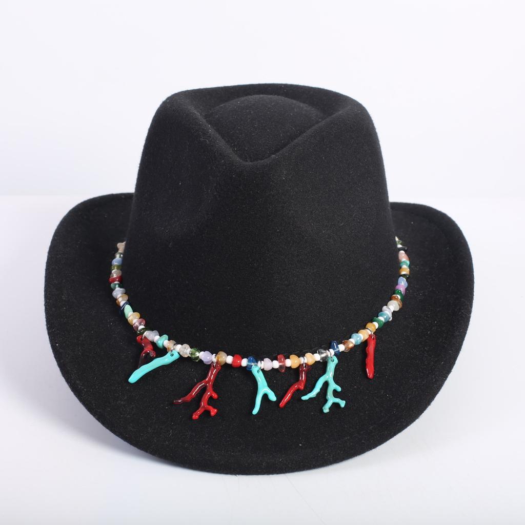Popular children's fashion cute western cowboy hat, small rancher outdoor children's jazz hat