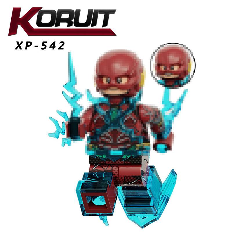Kelei KT1071 Superhero Series: The Flash & Supergirl Building Block Minifigures for Kids