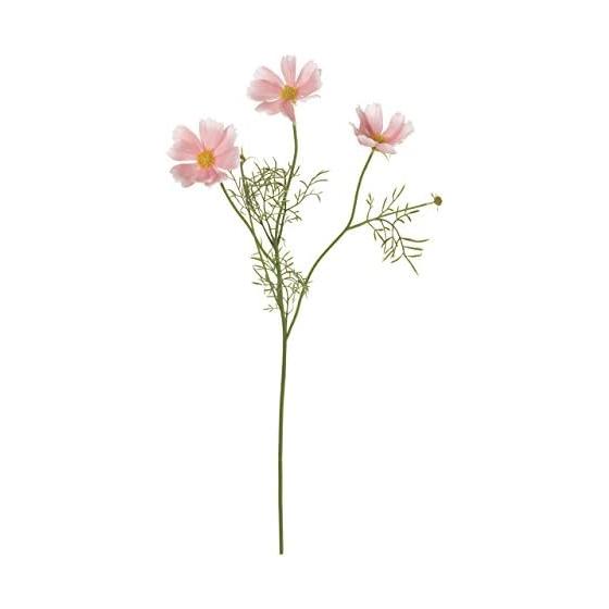 Tokyodo Artificial Flower MAGIQ Nature Cosmos Light Pink Flower Diameter 7~7.5 x L48cm FM001178-002