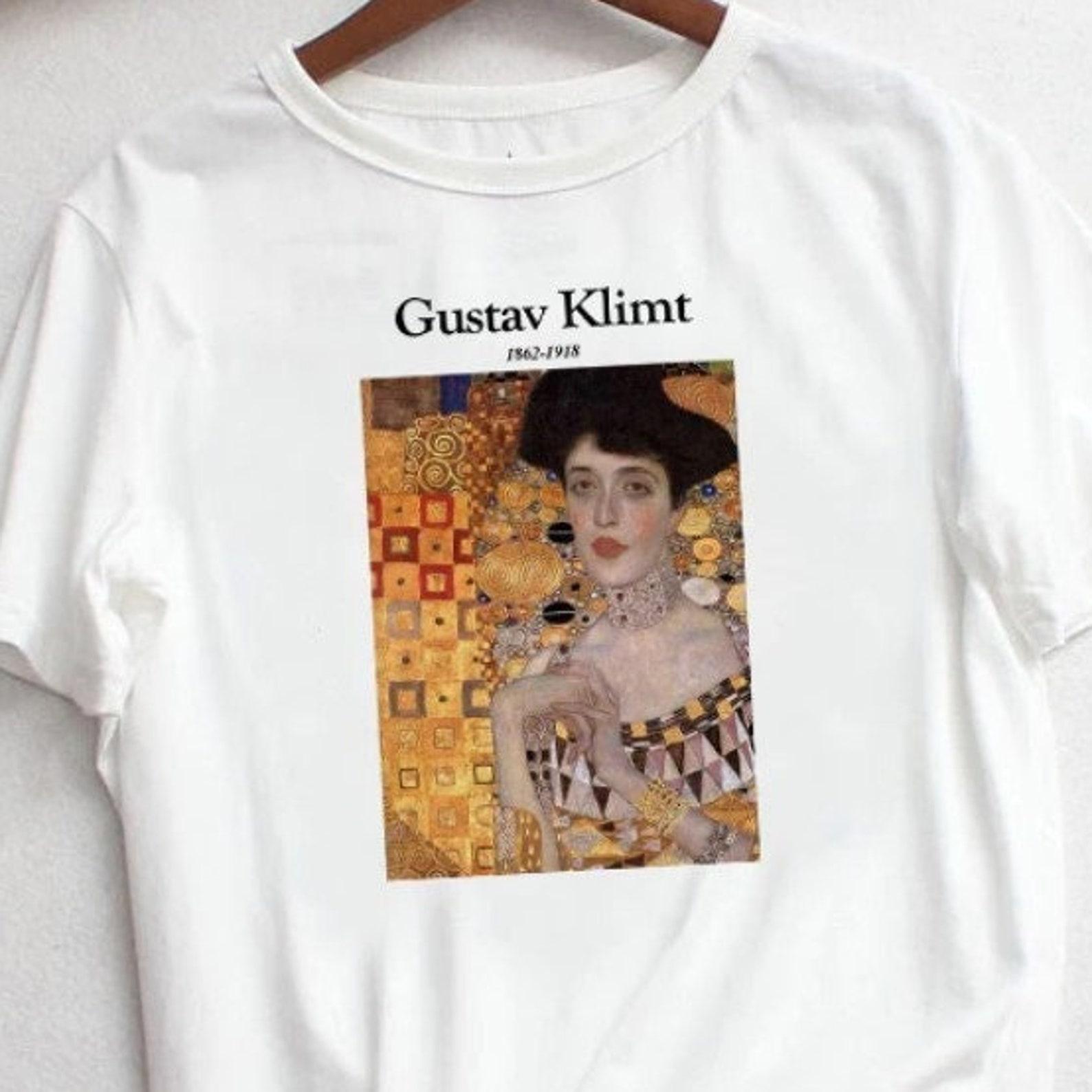 Gustav Klimt Art Drawing T Shirts / The Kiss / Death and Life/ Klimt T shirt / %100 Premium Cotton 3XL