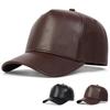 Casquettes de Baseball Unies en Cuir Léger pour Hommes et Femmes Printemps Automne Extérieur Réglables Casquettes Décontractées Casquette de Papa Chapeau Anti-Soleil