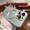 Apple 17 ProMax Metallic Magnetic Phone Case with iPhone 16 Lens Film and iPhone 14/15 Drop-Proof Protection.