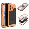 Custodia con Telaio in Alluminio per IPhone Air 17 Pro 17 Pro Max Impermeabile IP68 Resistente agli Urti Metallo Pellicola Protettiva per Schermo in PET Copertura in Silicone