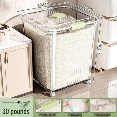 LISM Sealed Rice and Flour Storage Dispenser