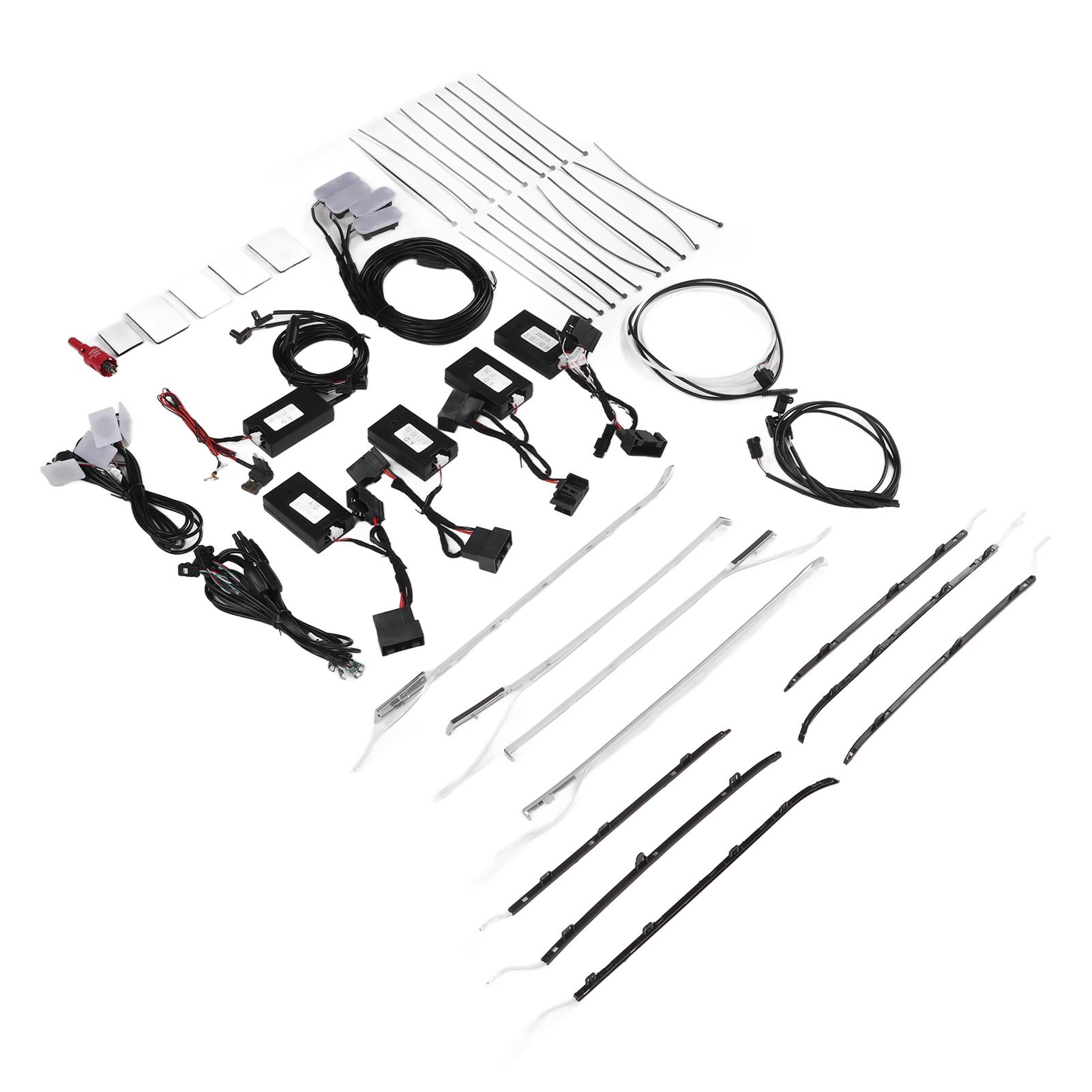 

Better Interior Upgrades 30 Color LED Ambient Lighting Kits for MMI Controler Replacement for A4 A5 B9.5 2020 2021