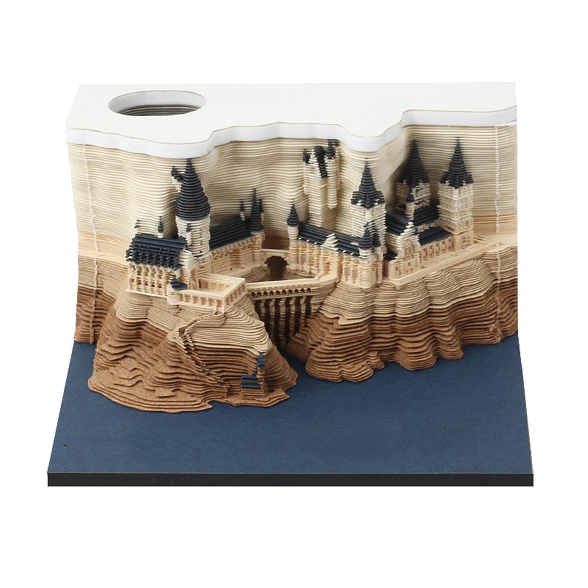 

3D Notepad, Calendars, Memo Pad, Note Block Note Paper, Alley House Notepad, Stationery for Friends, Christmas Gift, 2026 M