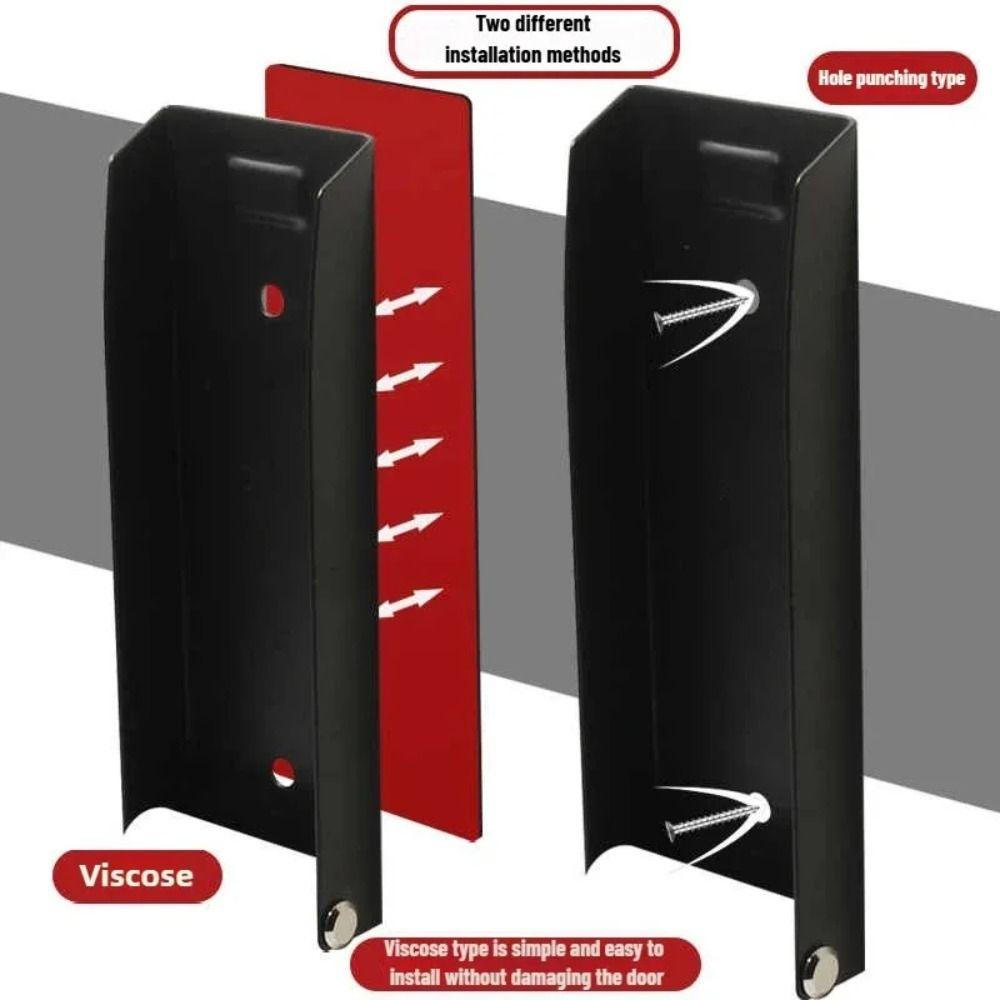 Self Adhesive Flip Door Stopper Kick Down Door Stop Folding Foot Pedal Door Positioner  Home