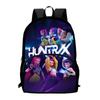 K-Pop Inspired Demon Hunter Themed Large Capacity Backpack School Travel Unisex Oxford Fabric Daypack