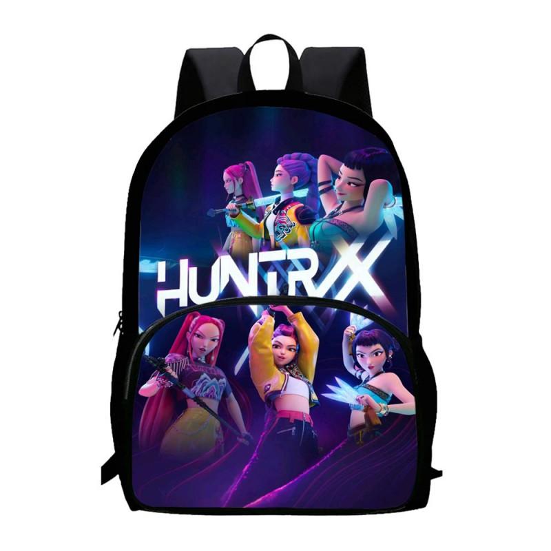 K-Pop Inspired Demon Hunter Themed Large Capacity Backpack School Travel Unisex Oxford Fabric Daypack