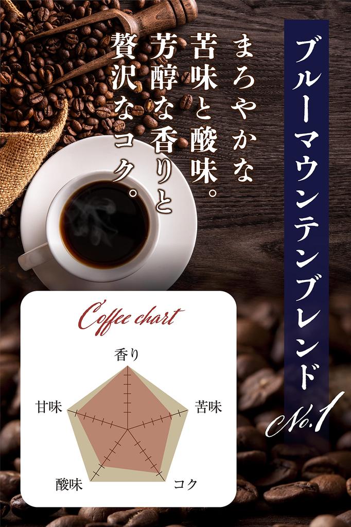 Hori Coffee Blue Mountain Blend Coffee Beans Dark Roast Whole 200g