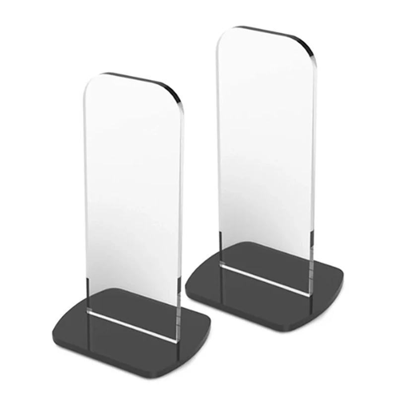 Держатель для хранения боксерских перчаток 2 шт. Акриловая подставка-дисплей Простая подставка для дома, спальни, офиса, настольная подставка