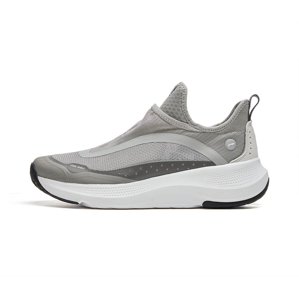 Li Ning Tpu Logo Breathable Cool Low Top Casual Shoes Men Sneaker Gray AGLU153-4