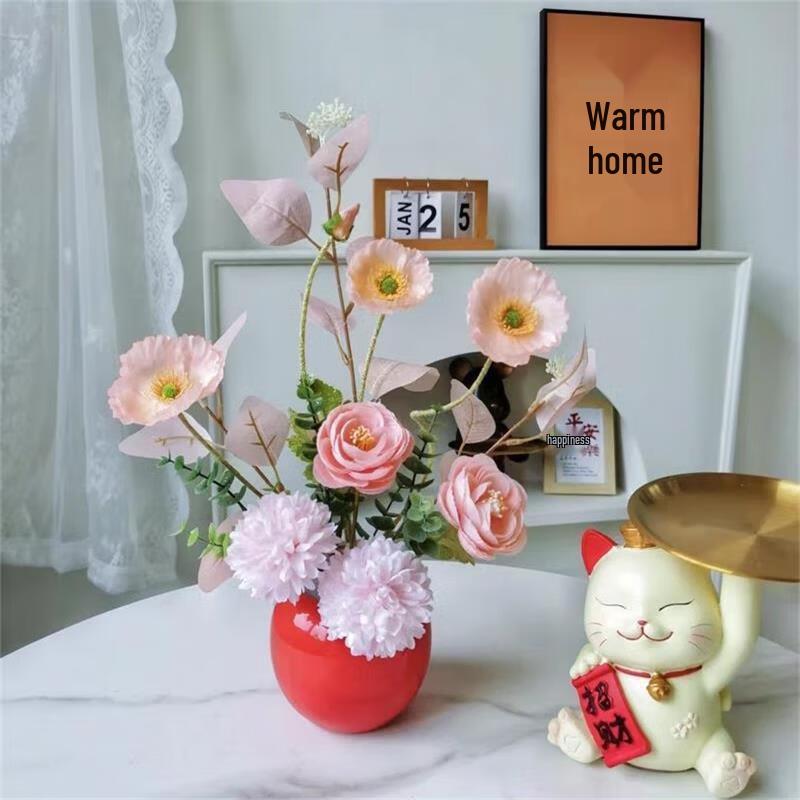 Decorative Ceramic Candy Bottle Vase Set