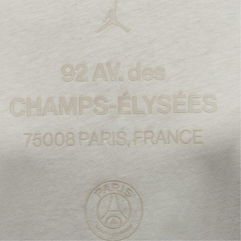 Jordan Paris Saint-Germain Round Neck Pullover Fashion Versatile Short Sleeve T-Shirt Women T-Shirts White FV7749133