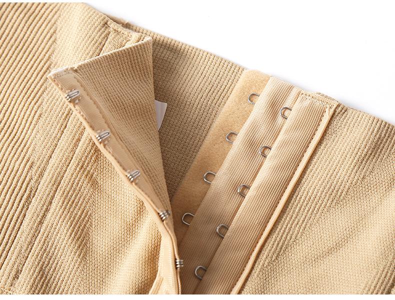 Postpartale High-Waist Bauchweg-Leggings für Damen, Verstellbare nahtlose Boxertights zur Körperformung in Übergröße