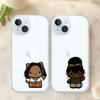 B-Black Earthy Head Wrap H-Hello K-Kit-ty Phone Case For Iphone17 16 15 11 13 14 Pro Max 7 8 Plus X Xr Xs Max Se2020 12mini Tran