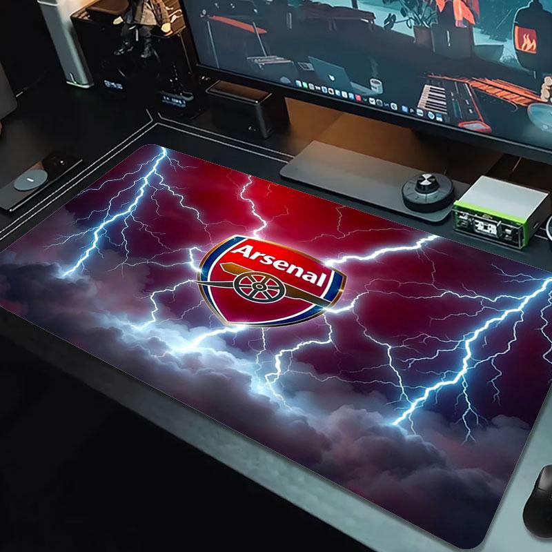 Arsenal F Large Size Mouse Pad Large Gaming Table Cushion Non-slip Laptop Tablet Big Mousepad XXL Mat Mini PC Playmat With Lock Edge