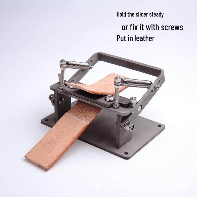 Leathercraft DIY Vegetable Tanned Leather Skiving Machine and Shovel Edge Tool