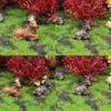 Resin Animal Miniature Decor With Garden Style For Home And Gift Use