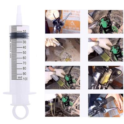 100ml Brake Syringe Motorcycle Bleed Kit Caliper Gas Bleed Syringe Tool For Beginners H4w0