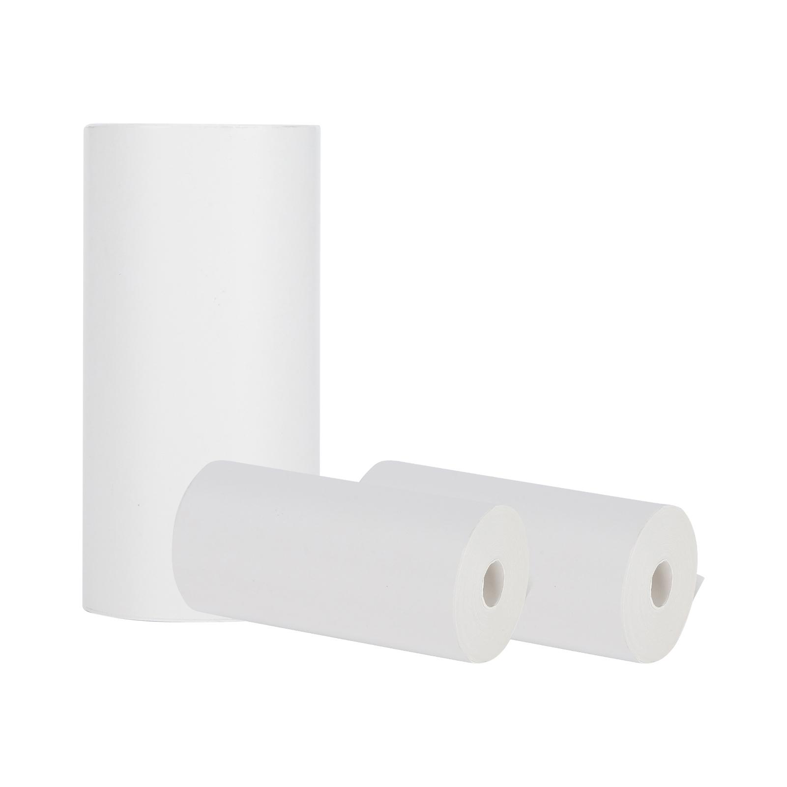 

3 Rolls Thermal Receipt Paper 57x30mm Printing Accessories for Home Office Small Printer