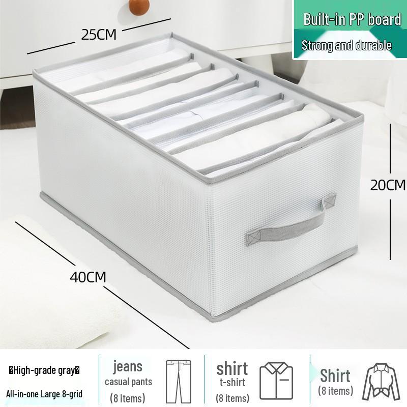 Foldable Wardrobe Drawer Organizer for Clothes, Socks, and Pants