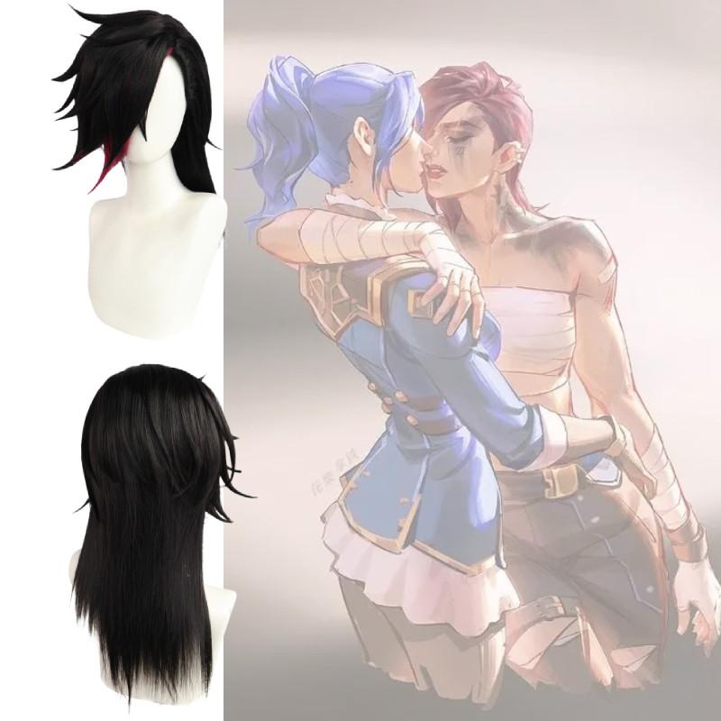 Arcane Season 2 Cosplay Wig With High Temperature Silk For Cosplay And Role Play