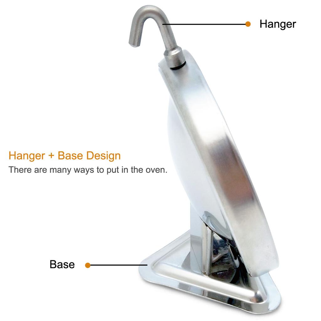 Backofenthermometer BBQ Backen Zifferblatt Classic Serie Edelstahl Küchenthermometer