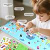 Reusable Sticker Books for Children DIY Puzzle Game Educational Learning Toy Cartoon Learning Cognition Toys for Kids Gift