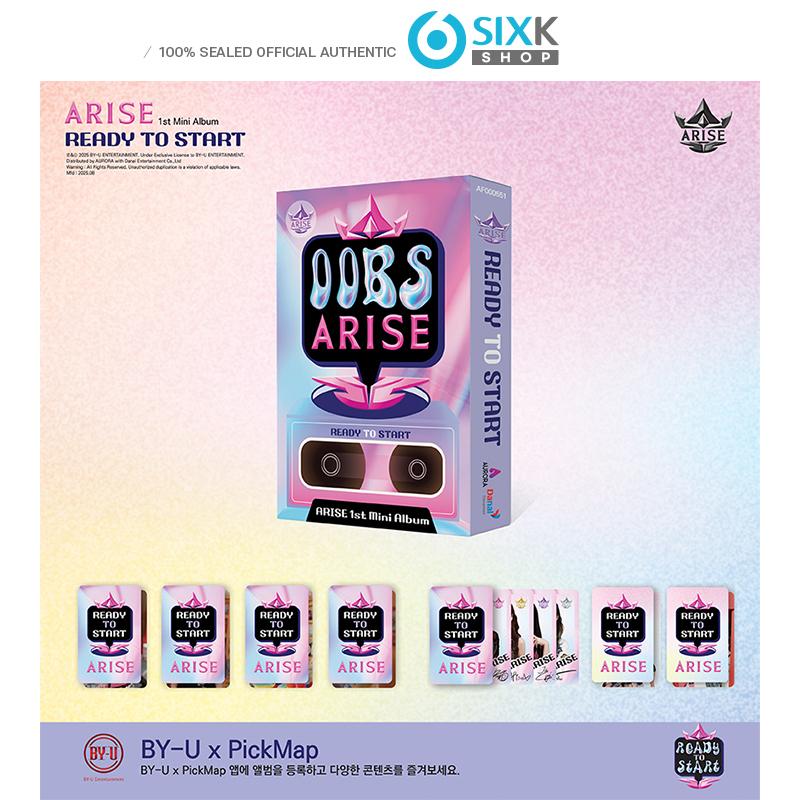 

[Предзаказ] ARISE - 1-й мини-альбом [Ready To Start] Smart Album Ver. [NO POB]