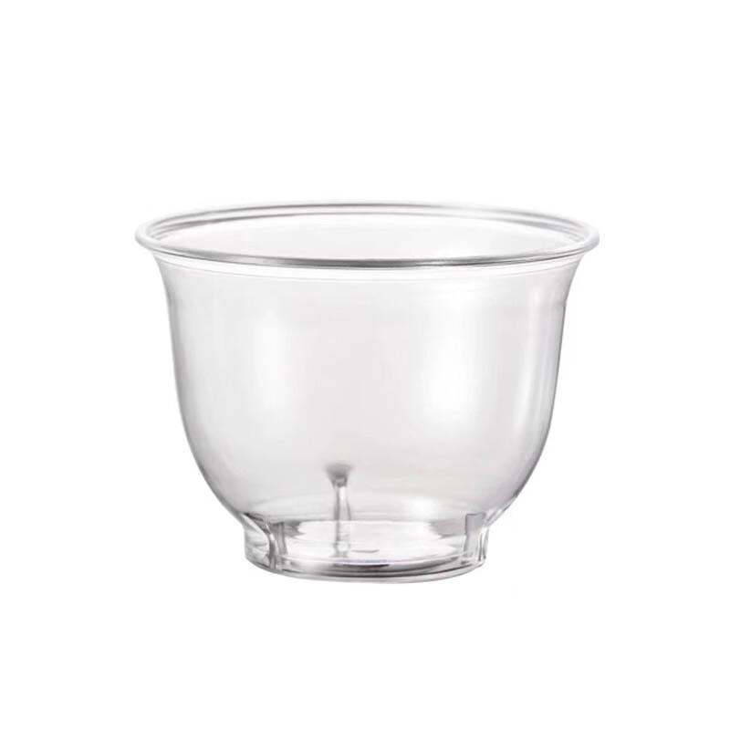 Daoying Disposable Hard Plastic Cups with Holder, 36-Pack