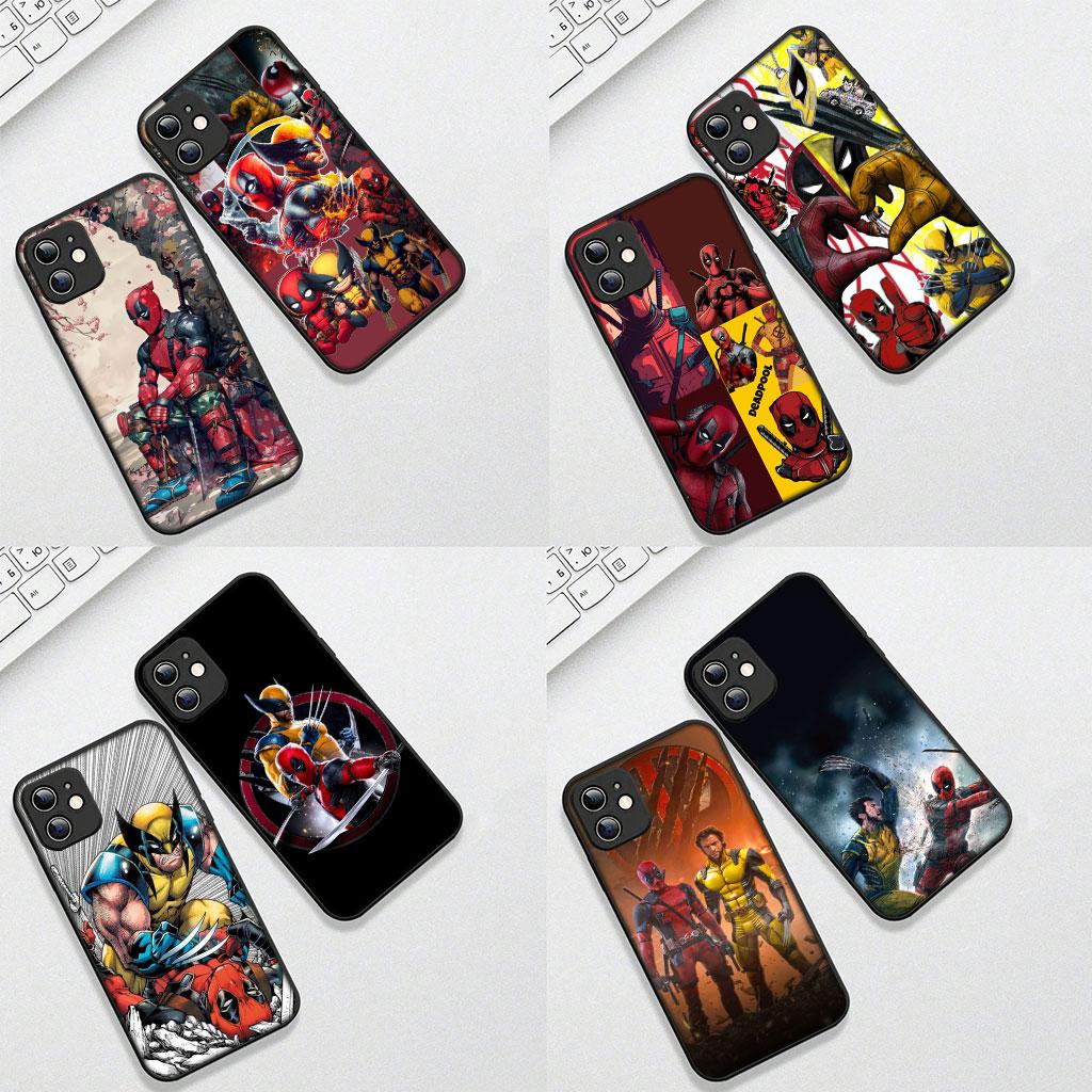 Wolverine Deadpool Marvel Phone Cover for Motorola Moto Edge 70 60 Fusion NEO Pro G Stylus G56 G96 G52 G04 G05 20 Soft Case