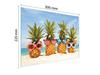 SZKLANA DESKA DO KROEJNIA 30x22 ANANAS