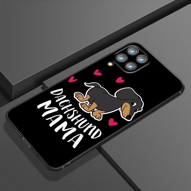 Dachshund Dog Love Phone Case For Samsung Galaxy A21 A30 A50 A52 S A13 A22 A32 4G A23 A33 A53 A73 5G A12 A31 A51 A70 A71 A72