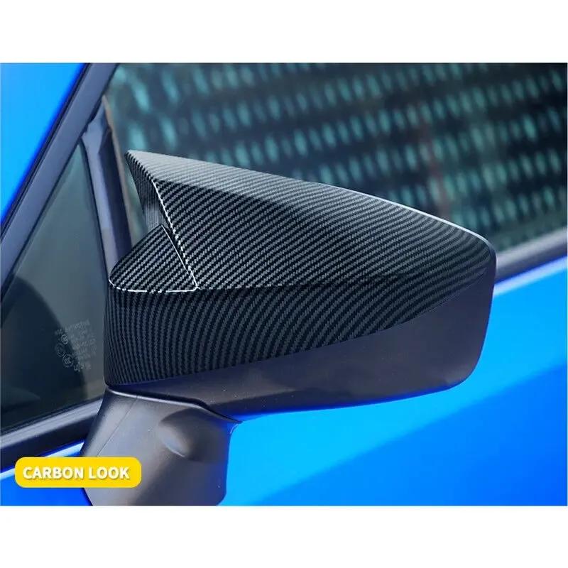 For Toyota 86 Subaru BRZ 2012- Car Rearview Side Mirror Cover Wing Cap Sticker Exterior Door Rear View Case Trim Carbon Auto