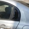 Rear Side Window Louvers Air Vent Scoop Shades Cover Blinds Trim for Honda Civic 2006 2007 2008 2009 2010 2011 Carbon Fiber Black