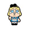 Cute creative cartoon anime Crybaby POP MART metal badge funny styling doll crying baby brooch