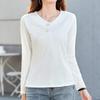 NaVaVa V Neck Long sleeVe T shirT nT2886