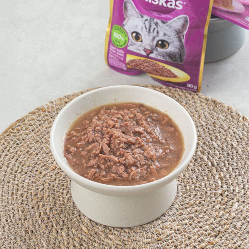 [Haustier] Wiscas Adult Katze Beutel 80 G Makrele
