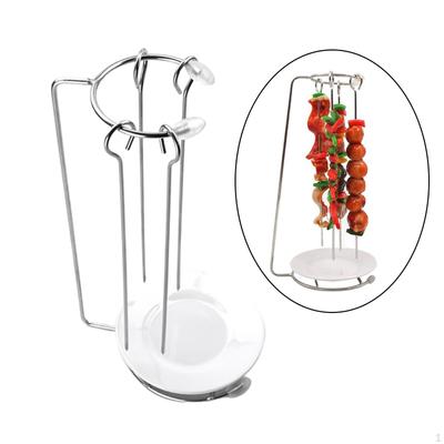 S, , Stainless Steel Rods, Reusable Grilling Skewers Set, for Meat,