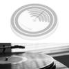 Stroboscope Mat en Acrylique Compatible 33RPM Tachymètre de Calibration Accessoire Phono Pour Platine Vinyle