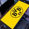 Dortmund Team Logo Mauspade, Große Gaming Schreibtischmatte, Rutschfestes XXL Mauspade für Laptop & Tablet, Mini-PC Spielmatte mit Genähten Kanten