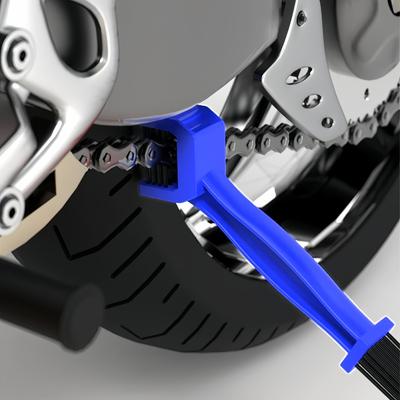 Motorcycle Chain Brush Cleaner Plastic Bicycle/Moto Brush Clean Chain Cleaner Outdoor Scrubber Road Care Tools Motorcycle Parts