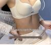 Seamless Push-Up Bra with Side Support: Sexy Cutout Design for Comfort, Lift, and Enhancement of Small Chests.