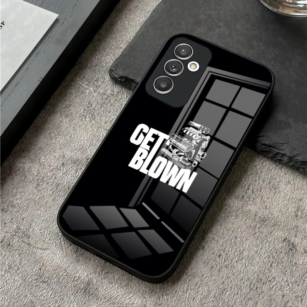 Mopar Parts Phone Case for S24 Ultra Samsung S23 S22 S20 Fe S21 Plus Galaxy A54 A34 A24 A53 M54 Note 20 Tempered Glass Cover